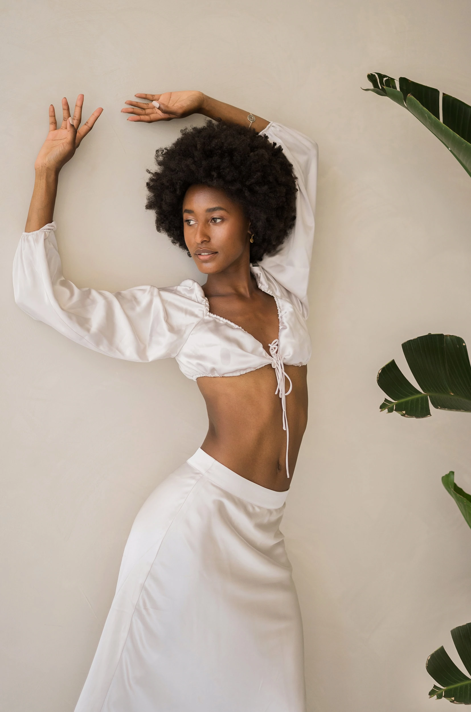 Dancer's personal branding photos in an Amsterdam studio