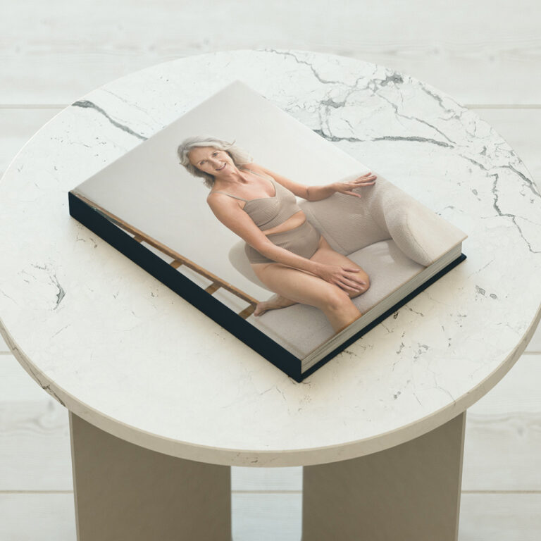 Printed boudoir album
