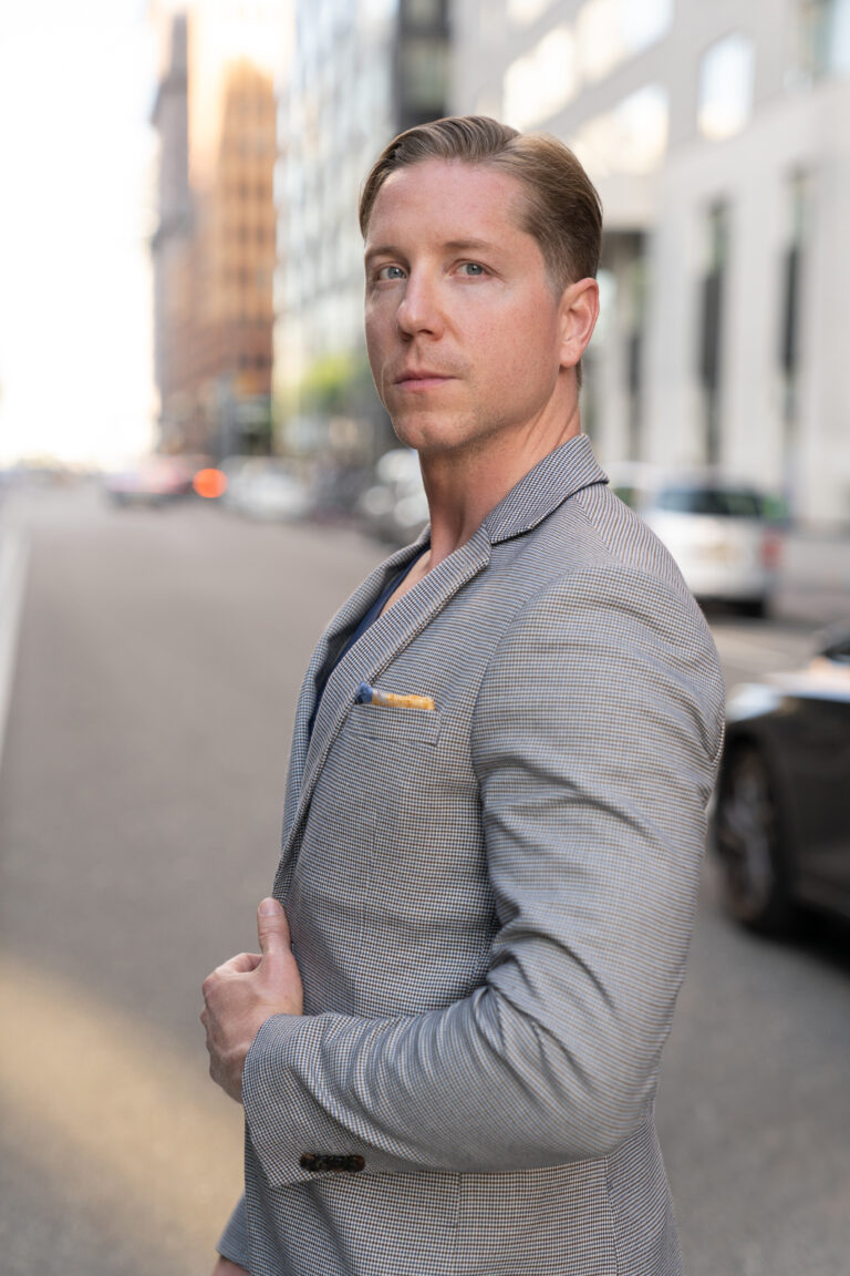 Business owner branding portrait