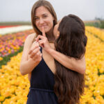 Dayna, tulip photoshoot client