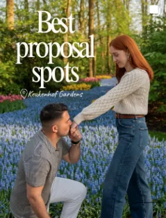 Best proposal spots at Keukenhof Gardens